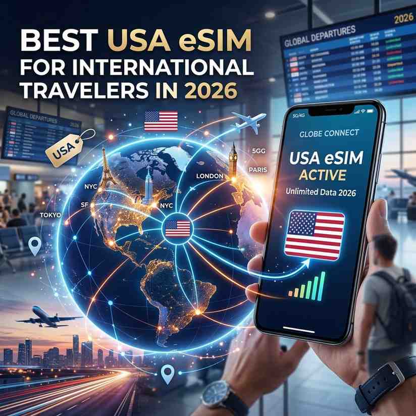 Best USA eSIM for International Travelers in 2026