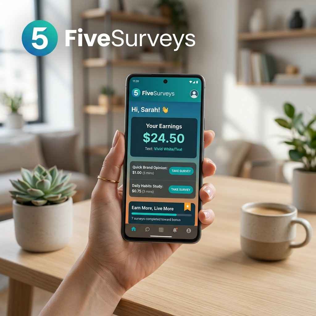 How to Verify Five Surveys (FiveSurveys) With a Non-VoIP US Number