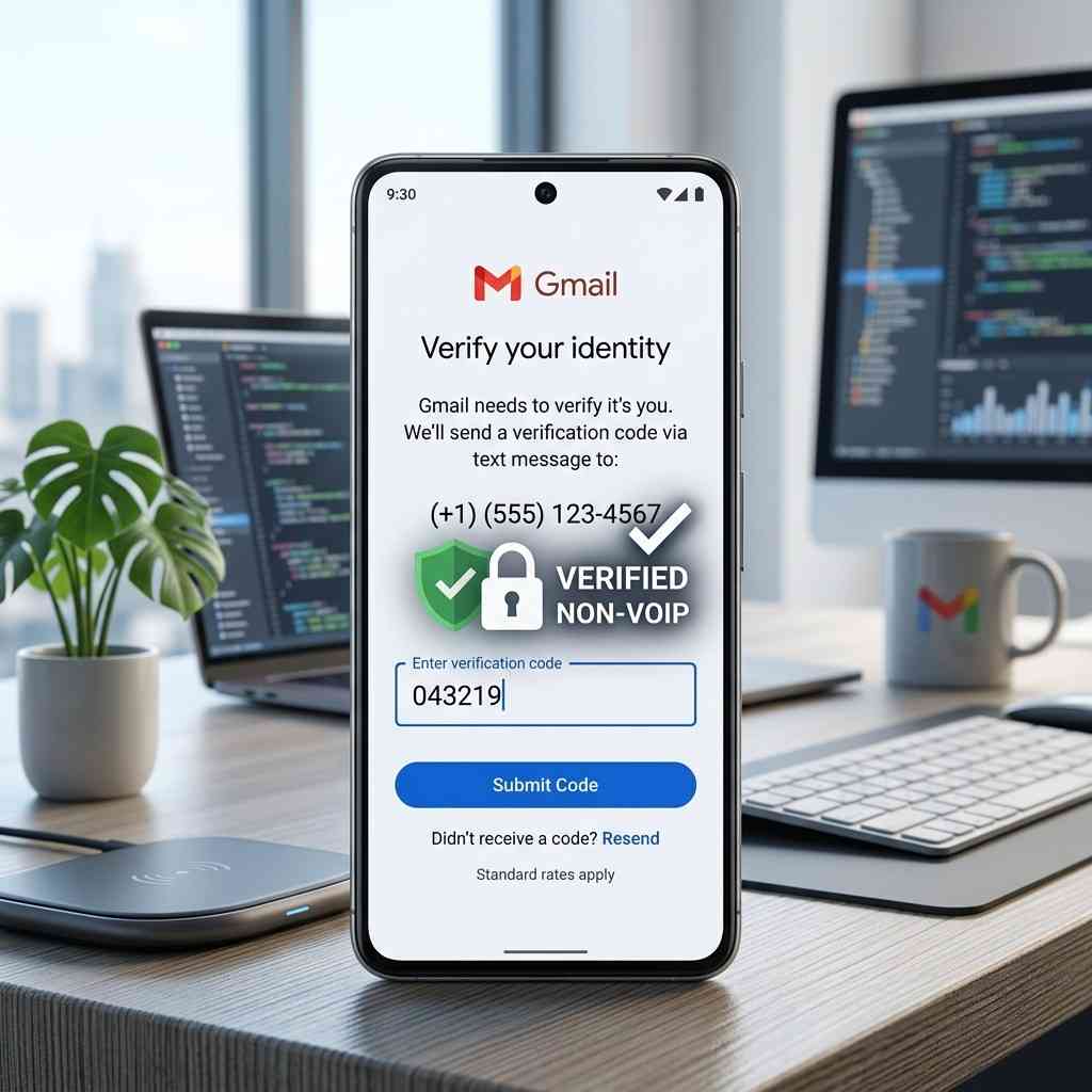 How to Verify Gmail With a Non-VoIP US Number