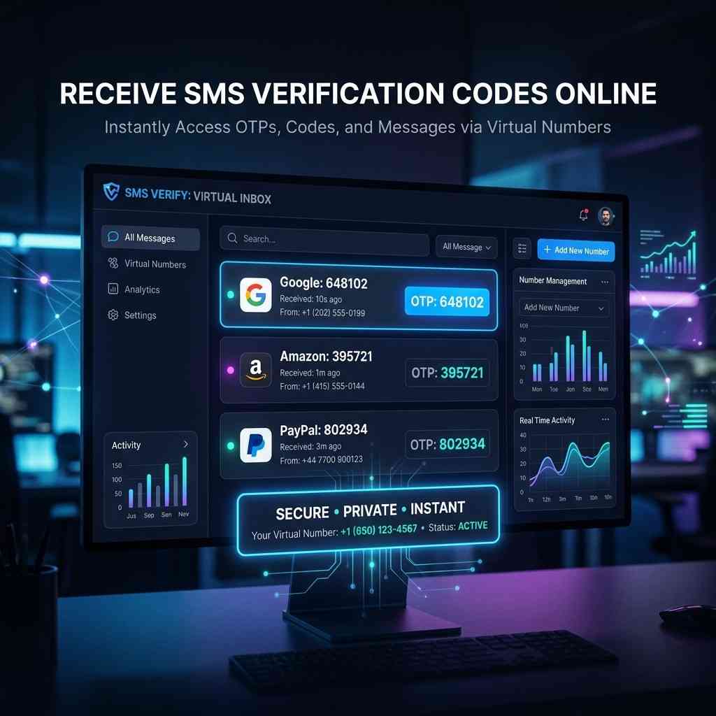 How to Receive SMS Verification Codes Online Without a Real Phone