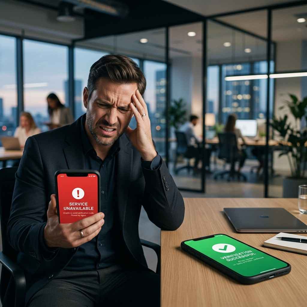 Why Your SMS Verification Code Isn't Arriving (And How to Fix It)